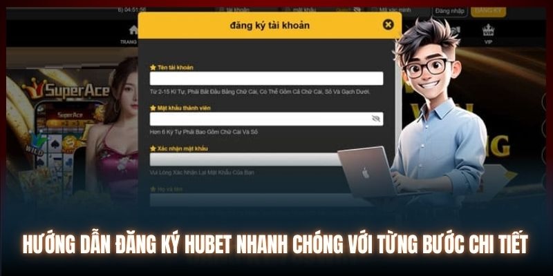 Các bước tham gia Hubet